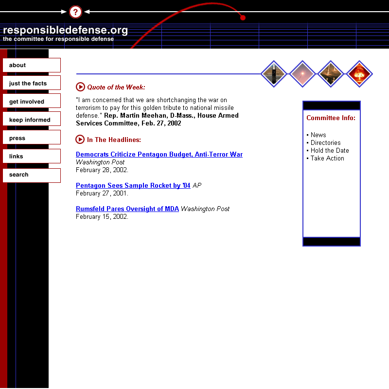 Responsible Defense Layout